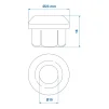 Wielmoer M12x1,5 conisch bol set van 5 stuks - 6