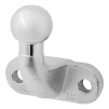Trekhaakkogel zilver haaks - 1