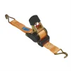 Spanband met ratel + 2 haken 450cm 750kg automatisch oprollend - 1