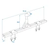 Disselhulpstuk voor fietsdrager (laag model) - 5