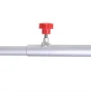 Drager aluminium uitschuifbaar 132-204cm voor aanhangerzeil - 4