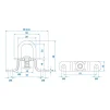 Zeiloog rond met veer 27mm - 5