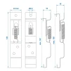 Kentekenplaatklem per 2 stuks - 5