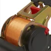 Spanband met ratel en 2 haken 350cm 320kg automatisch oprollend - 2