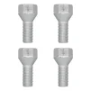 Wielbout M12x1,5 conisch kegel set van 4 stuks - 1