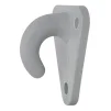 Touwhaak kunststof 45x39mm 10 stuks - 2