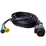 Kabelset 9M met stekker 13-polig en 2x connector 5-polig