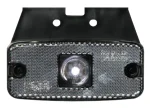 WAS markeringslamp W46 wit LED 12/24V