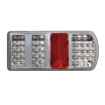 Achterlicht 5 functies 225x105mm 43LED rechts