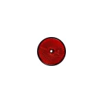 Reflector 60mm schroef rood