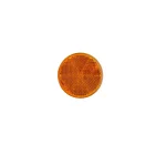 Reflector 55mm zelfklevend oranje