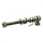 Safety montage set M14 Bestaande uit: 1xbout, 1xbreekmoer+pen