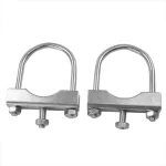 U-beugel 60/70mm voor neuswielklem set van 2 stuks
