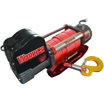 Samurai S9500SD elektrische lier 4309kg 12V met touw en kleine haak