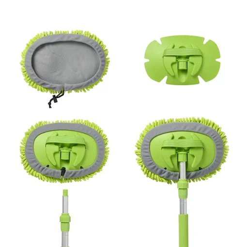 Chenille microvezel hoes tbv telescopische wasborstel 187003/187004
