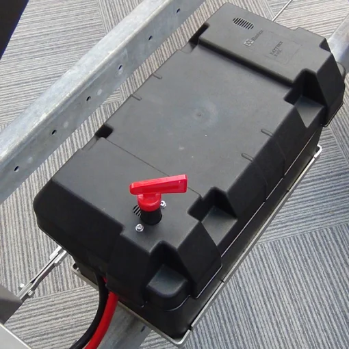 Accupakket 100Ah compleet t.b.v. electrische lier