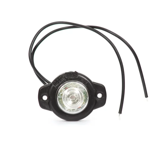 WAS markeringslamp W24-127 rood LED 12/24V 2 meter kabel
