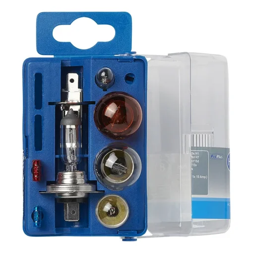 Reservelampenset H1+H7 8-delig