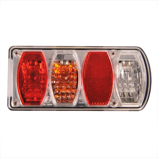 Achterlicht 6 functies 222x100mm rechts