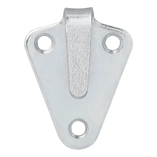 Touwhaak metaal 40x45mm gebogen 10 stuks