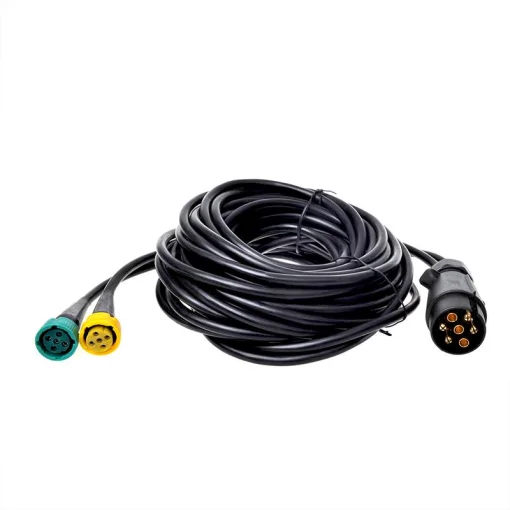 Kabelset 7M met stekker 7-polig en 2x connector 5-polig