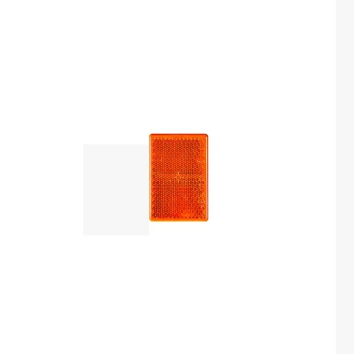 Reflector 55x38mm zelfklevend oranje