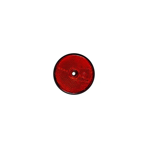 Reflector 60mm schroef rood