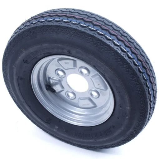 Wiel compleet Kenda 400x8, 4 PLY, 4 gaats, 6 PR